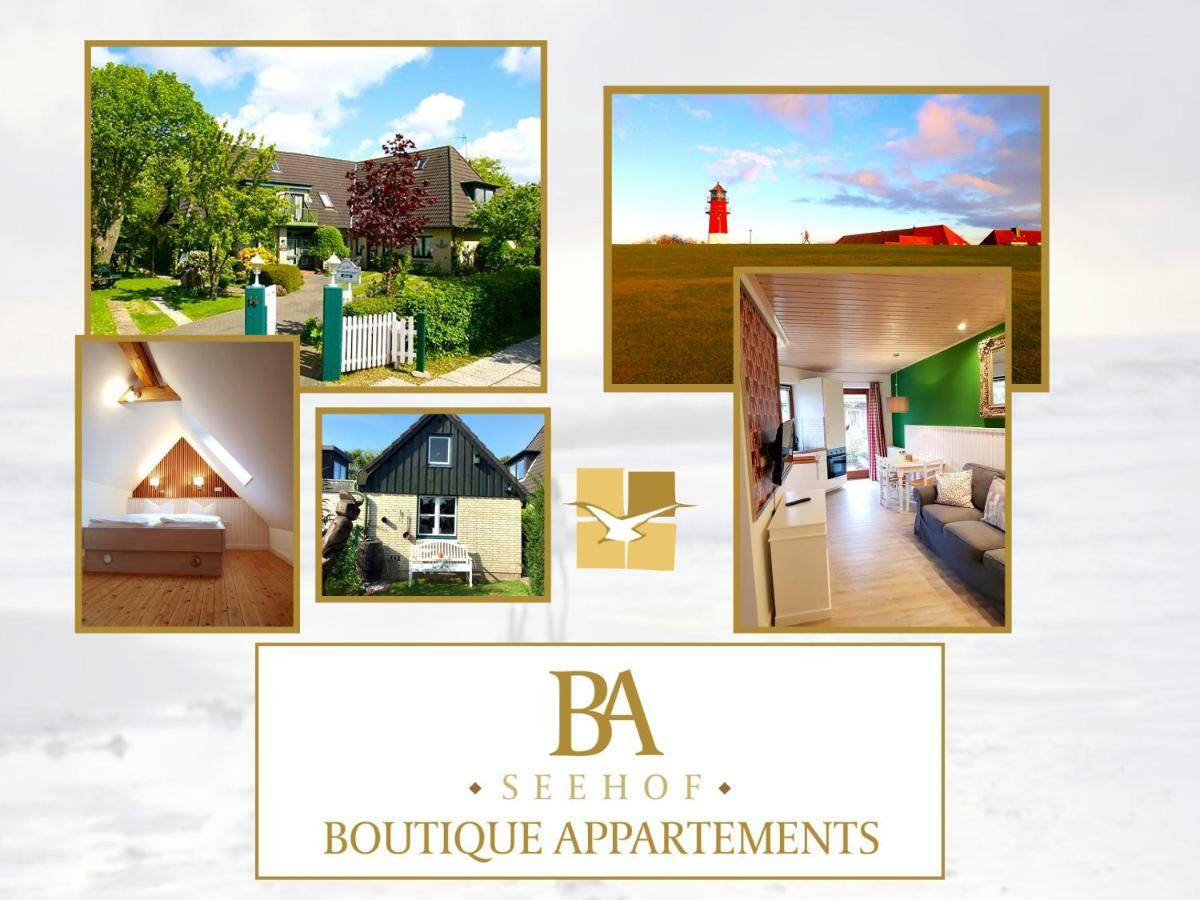 Seehof Boutique Appartements Busum Exterior photo